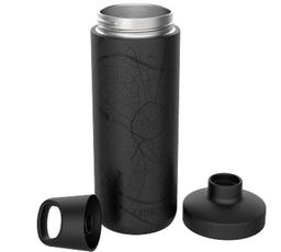 בקבוק שתייה קמבוקה  תרמי 500 מ"ל שחור RENO INSULATED 100% HASSELT-תמונה-2