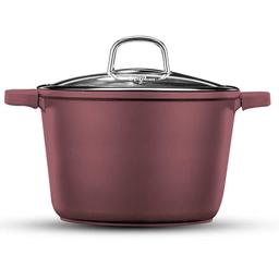 סיר 28 ס"מ. 10 ליטר MINERAL ורוד