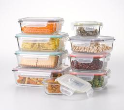 סט 9 כלי אחסון GLASS CLOC