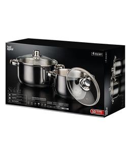 מארז כלי בישול נירוסטה 4 חלקים -  SELECT-תמונה-1