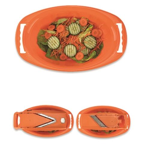 קערת סלט למנדולינה V5 BORNER תוצרת גרמניה כתום