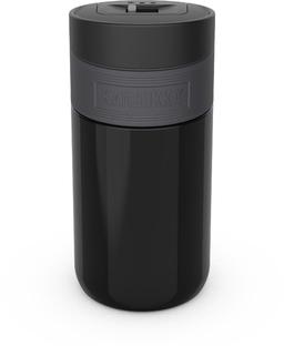 בקבוק שתייה קמבוקה  תרמי 300 מ"ל שחור ETNA PITCH BLACK-תמונה-3