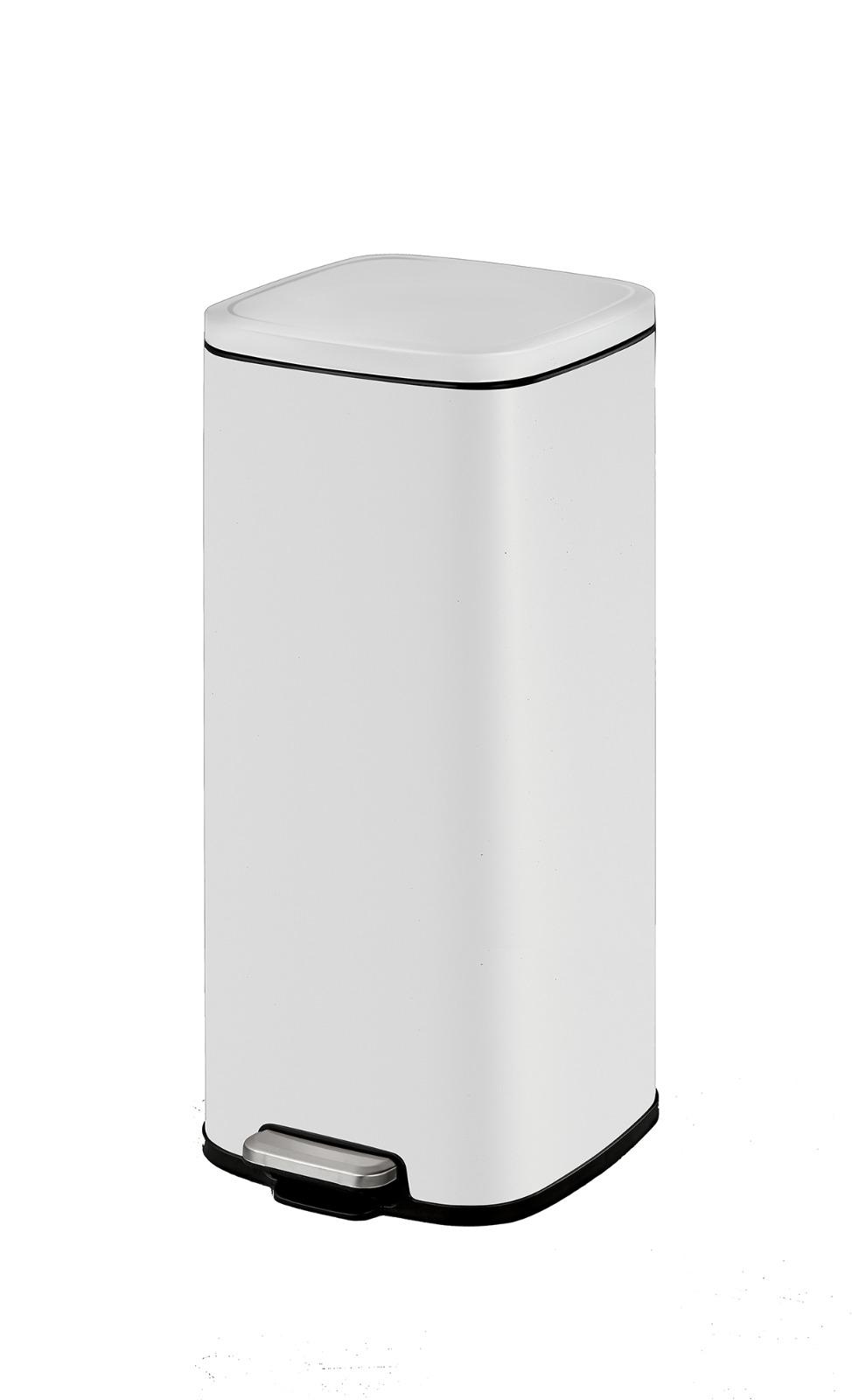 פח אשפה 30 ליטר STELLA לבן מט מבית EKO