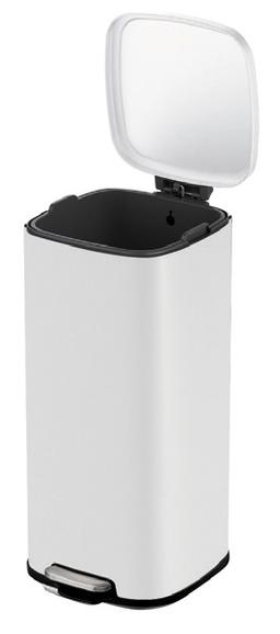 פח אשפה 30 ליטר STELLA לבן מט מבית EKO-photo-2