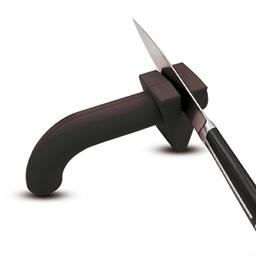 משחיז סכינים שחור ידית רכה-תמונה-1