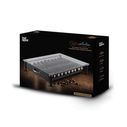 מגירה  ל-60 קפסולות נספרסו עם משטח זכוכית COFFEE COLLECTION-תמונה-2