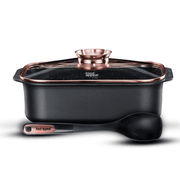 רוסטר בגימור רוזגולד עם מכסה ארומטי + כף הגשה ELITE