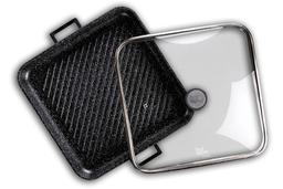 מגה פלאנצ'ה להכנת גריל ביתי  ללא עשן BLACK MARBLE-תמונה-1