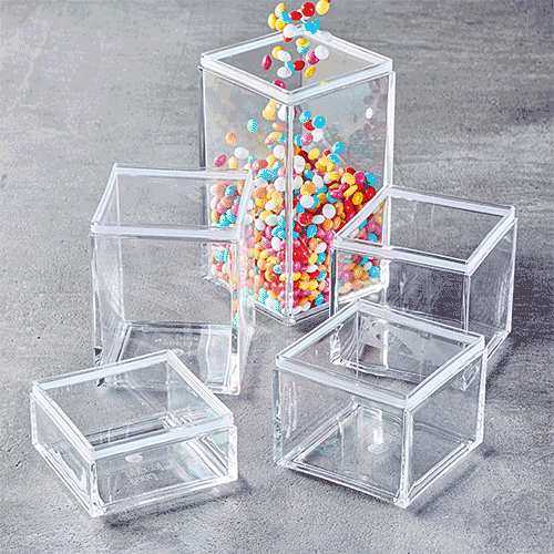 קופסת אחסון שקופה CLEAR & FRESH - 640ML-תמונה-3