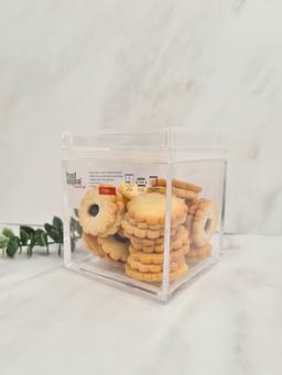 קופסת אחסון שקופה CLEAR  & FRESH - 790ML-תמונה-3