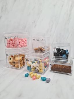 קופסת אחסון שקופה CLEAR  & FRESH - 790ML-תמונה-4