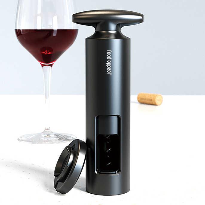 מארז פותחן יין ידני + חותך רדיד