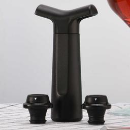 מארז פותחן יין ידני + זוג אטמים-תמונה-2