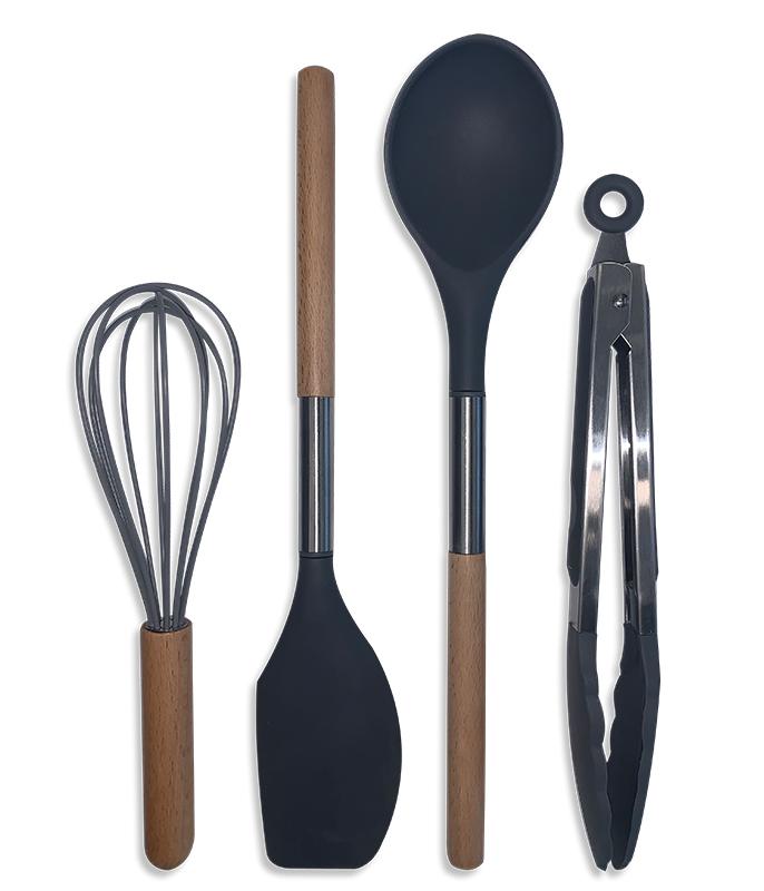 סט סיליקון 4 חל' לאפייה PATISSERIE אפור