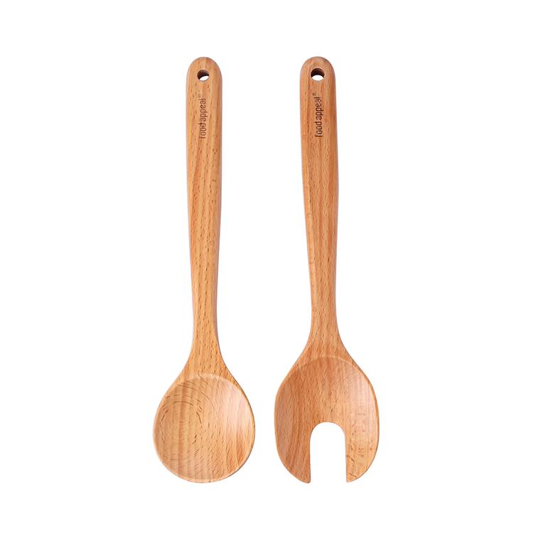 סט כפות סלט מעץ מסדרת BOTANIC מבית FOOD APPEAL