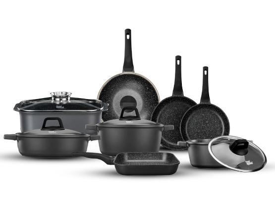 כל מה שצריך למטבח - סט כלי בישול 13 חלקים מסדרת Marble Class