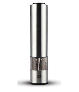 מטחנת מלחפלפל אלקטרונית עם מנגנון גריסה מתכוונן נירוסטה