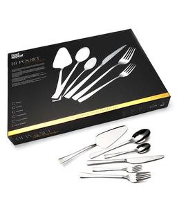 סט סכו"ם נירוסטה איכותי 61 חל' CRYSTALYN FLAT