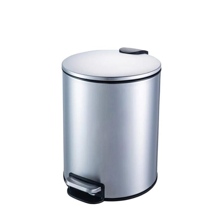 פח אשפה עגול 3 ליטר CLASSIC נירוסטה מבית Eko