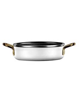 סוטאז' 20 ס"מ EVERYDAY+ MINI לבן ידיות זהב