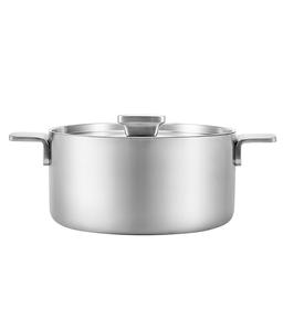 סיר יציקת נירוסטה 3PLY מכסה נירוסטה  28 ס"מ.  8 ליטר ENIGMA