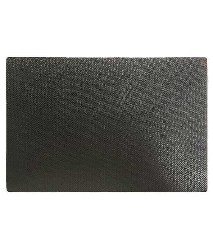 פלייסמט עור מלבני 43X30 ס"מ שחור SHELL