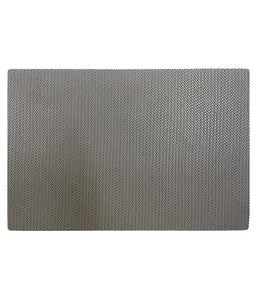 פלייסמט עור מלבני 43X30 ס"מ אפור SHELL