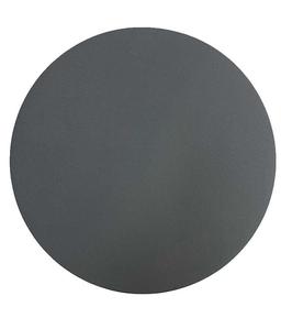 פלייסמט עור עגול 38 ס"מ אפור