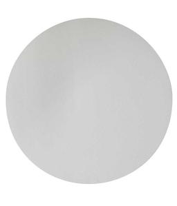 פלייסמט עור עגול 38 ס"מ לבן
