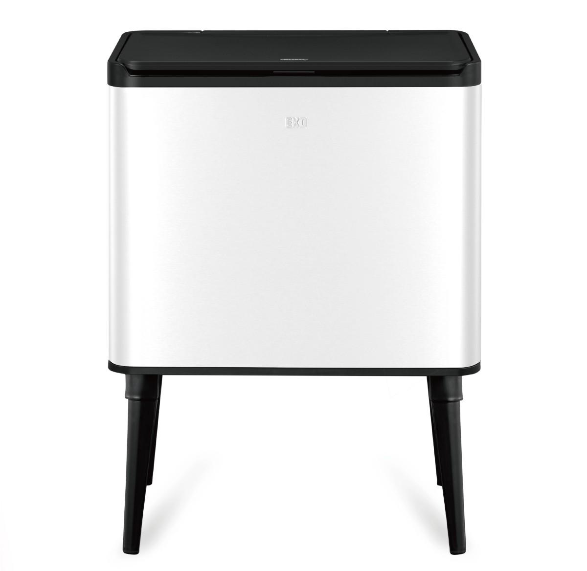 פח אשפה על רגלים 30 ליטר POSE לבן מט