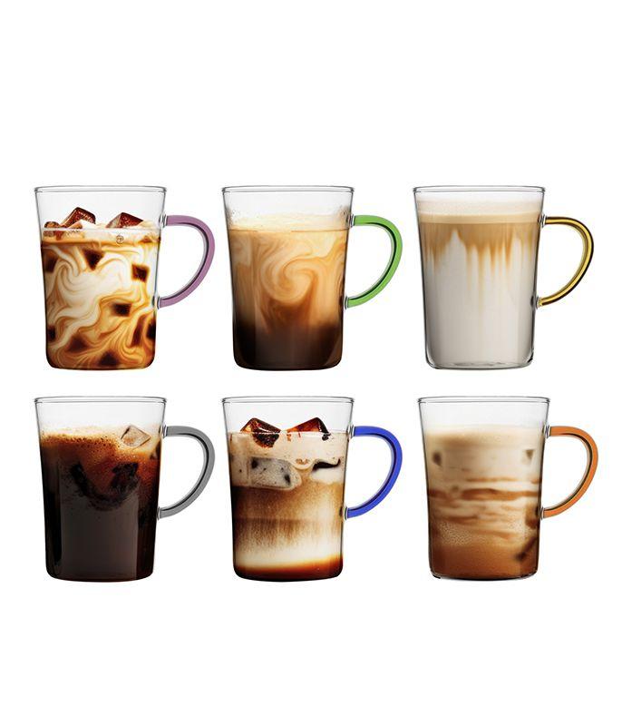 סט 6 כוסות דופן אחת 350 מ"ל RIO