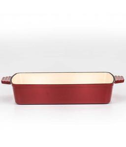 תבנית רוסטר יציקת ברזל 3.9 ליטר HERITAGE אדום