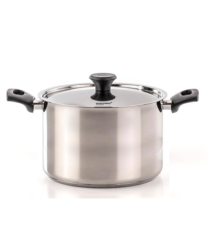 סיר נירוסטה 24 ס"מ גבוה. 7.4 ליטר EVERYDAY+ STAINLESS