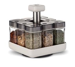 מעמד תבלינים מסתובב 8 צנצנות 100 מ"ל דגם Sage