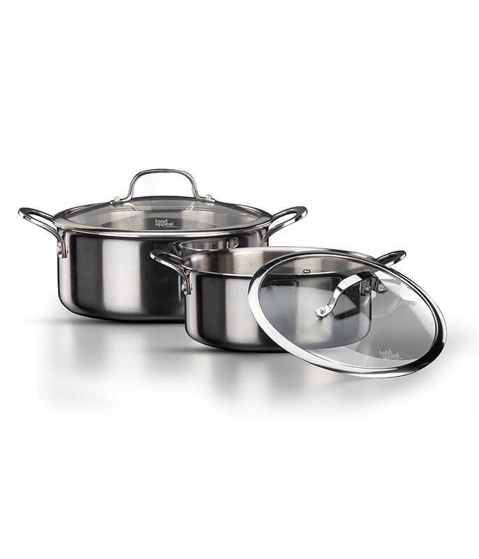 סט סירים 4 חלקים - HYBRIDPAN