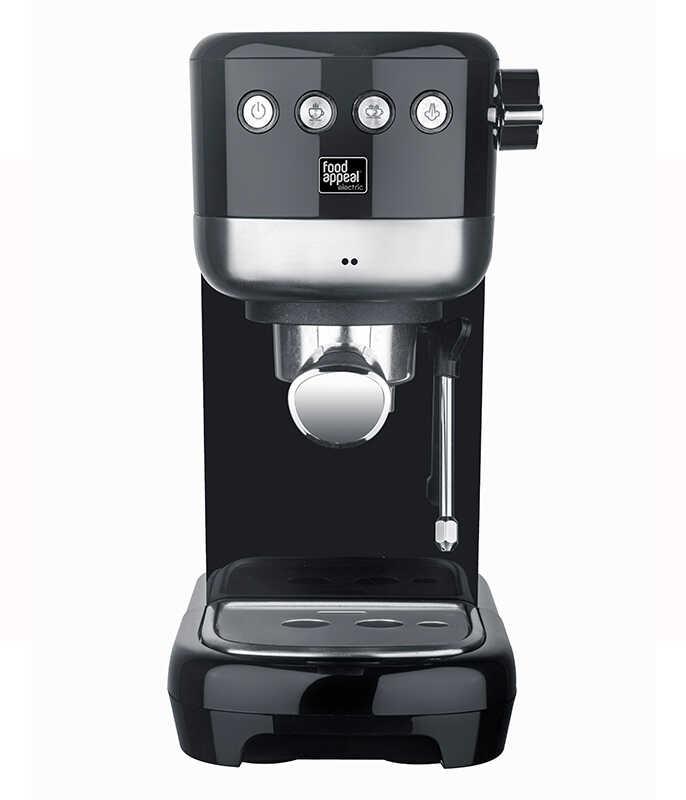 מכונת קפה אספרסו תואמת קפסולות Nespresso וקפה טחון מבית Food appeal