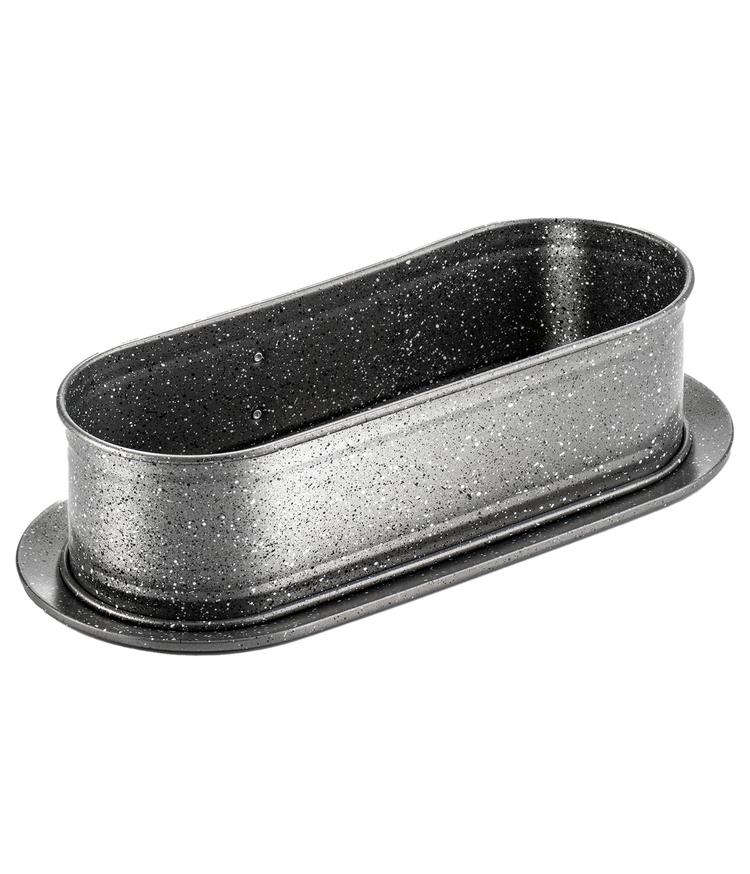 תבנית קפיץ אובלית 31X12 ס"מ בסיס עם שוליים Q5 מבית Food appeal