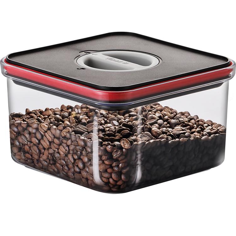 קופסת אחסון מרובעת 0.6 ליטר TWIST IT