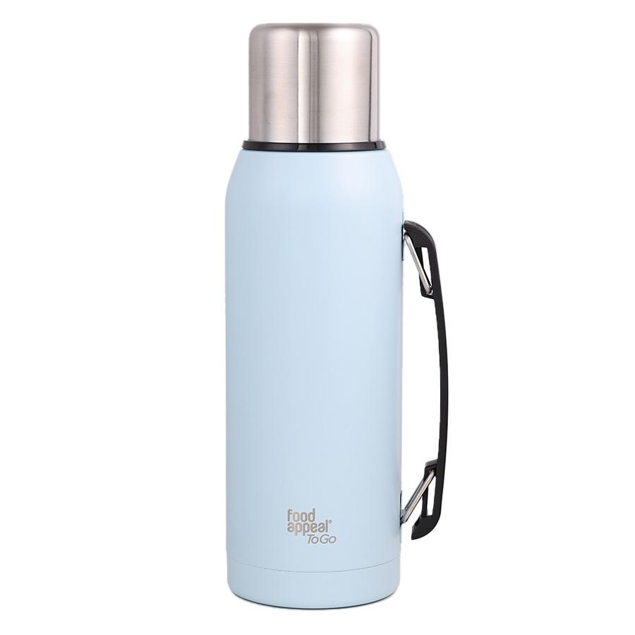 תרמוס עם ידית 1000 מ"ל TO GO צבע תכלת מבית Food appeal
