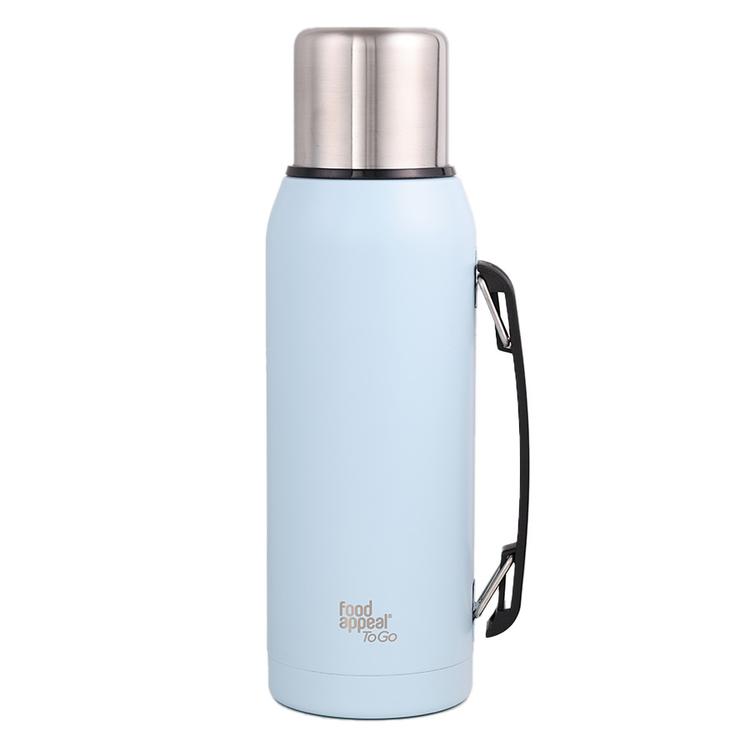 תרמוס עם ידית 1000 מ"ל TO GO צבע תכלת מבית Food appeal