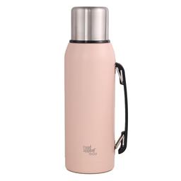 תרמוס עם ידית 1000 מ"ל TO GO צבע קרם מבית Food appeal