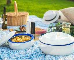 סט סירי תרמוס לאוכל 3.5 + 5.5 ליטר לבן-תמונה-2