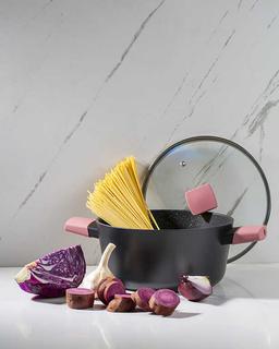 סיר 24 ס"מ CASUAL ידיות סגולות-תמונה-3