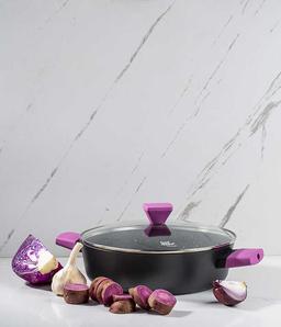 סוטאז' 28 ס"מ CASUAL  ידיות סגולות-תמונה-2