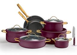 סט סירים 13 חלקים - REGAL בורדו-תמונה-2