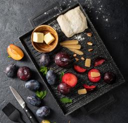 מחבת גריל  27*43 ס"מ תואם אינדוקציה GOURMET שיש שחור מחבת לסטייקים-תמונה-3