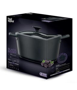 סיר יציקת אלומיניום 32 ס"מ. 10 ליטר BLACKBERRY-תמונה-1