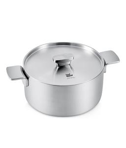 סיר יציקת נירוסטה 3PLY מכסה נירוסטה 20 ס"מ 2.8 ליטר ENIGMA-תמונה-2