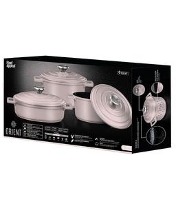 סט סירים 6 חלקים -  ORIENT ורוד בייבי-תמונה-1