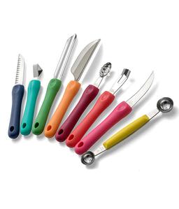 ערכת כלים רב תכליתיים לפיסול וחיתוך פירות (סט 8 חלקים) SHINE&SHARP-photo-2